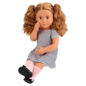 عروسک پیش خدمت مدل Isa همراه با کتاب Doll with Book - Isa