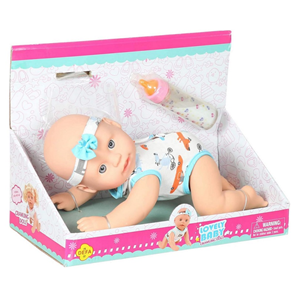 عروسک نوزاد پسر چهار دست و پا LOVELY BABY مدل Crawling Doll_اسباب بازی