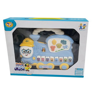 اسباب بازی ارگ آموزشی موزیکال طرح قطار با آموزش صدای حیوانات train piano Toy_اسباب بازی