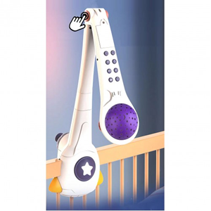 اسباب بازی آویز تخت کنترلی موزیکال طرح فضایی Universe Baby Bed Bell_اسباب بازی