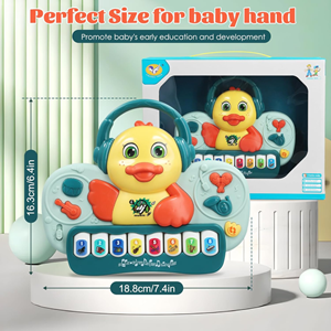 اسباب بازی ارگ آموزشی موزیکال طرح اردک Duck Piano Toy_اسباب بازی