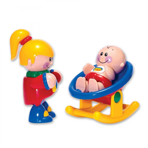 اسباب بازی ست خواهر و نوزاد تولو مدل 89994 TOLO First Friends My Big Sister_اسباب بازی