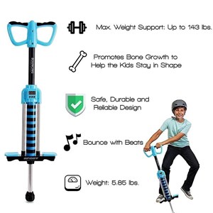 جامپینگ پرشی کودک مدل Jump Pogo Stick 658 رنگ آبی_اسباب بازی