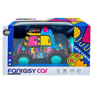 ماشین کنترلی شارژی با جلوه ی فانتزی Masina fantasy car_اسباب بازی