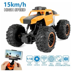 ماشین کنترلی جیپ دوربین دار Radio controlled jeep with HD camera and WIFI_اسباب بازی