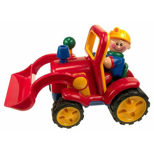 اسباب بازی ماشین لودر با آدمک تولو مدل 89754 First Friends Car_اسباب بازی