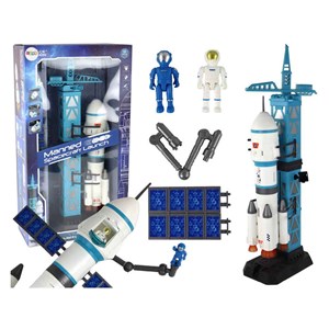 اسباب بازی سکوی پرتاب موشک فضاپیما همراه با فیگور فضانورد SPACE MISSON_اسباب بازی