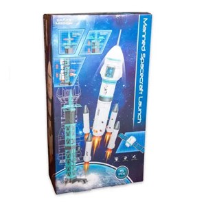 اسباب بازی سکوی پرتاب موشک فضاپیما همراه با فیگور فضانورد SPACE MISSON_اسباب بازی