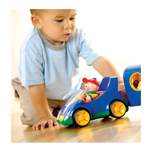 اسباب بازی ماشین یدک کش پسر تولو مدل 89910 Tolo Pony Trailer_اسباب بازی