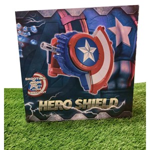 تفنگ اسباب بازی تیر ژله ای شارژی سپر کاپیتان آمریکا_اسباب بازی