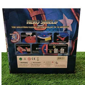 تفنگ اسباب بازی تیر ژله ای شارژی سپر کاپیتان آمریکا_اسباب بازی