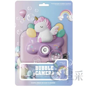 اسباب بازی حباب ساز دوربینی طرح یونیکورن_اسباب بازی