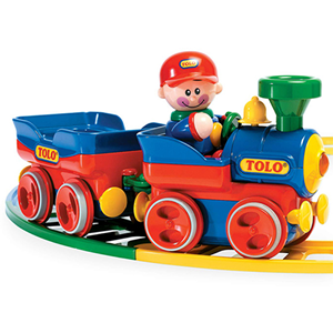 اسباب بازی قطار با ریل و آدمک تولو مدل 89905 Tolo First Friend Train_اسباب بازی