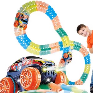 کیت ماشین بازی ریسینگ باتری خور 95 قطعه ای changeable track_اسباب بازی