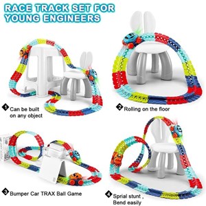 کیت ماشین بازی ریسینگ باتری خور 95 قطعه ای changeable track_اسباب بازی