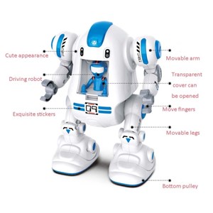 کیت ربات اسباب بازی حرکتی همراه با سرنشین کیوت سان لایت_اسباب بازی