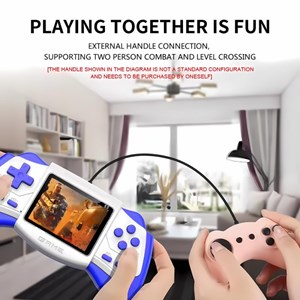 کنسول بازی گیم باکس با قابلیت اتصال به تلویزیون مدل DrumStone S3 Handeld Game Console 2024 New_اسباب بازی