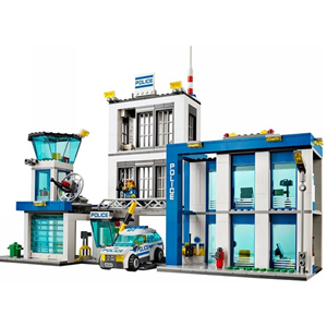 لگو سیتی ایستگاه پلیس شهر 854 قطعه مدل 6063 Police Station City_اسباب بازی