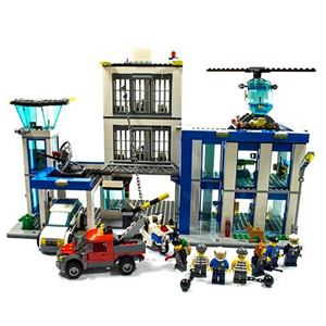 لگو سیتی ایستگاه پلیس شهر 854 قطعه مدل 6063 Police Station City_اسباب بازی
