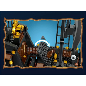 لگو کریتور کشتی دزدان دریایی 621 قطعه مدل Pirate Ship 50401_اسباب بازی