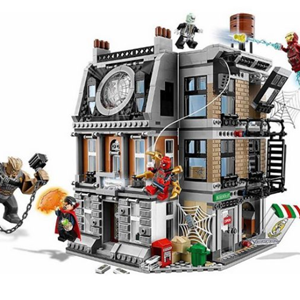 لگو مارول خانه دکتر استرنج 1125 قطعه مدل 77107 SUOER HEROES_اسباب بازی