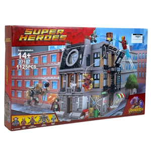 لگو مارول خانه دکتر استرنج 1125 قطعه مدل 77107 SUOER HEROES_اسباب بازی
