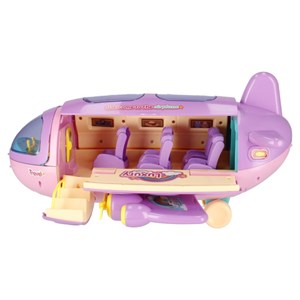 اسباب بازی هواپیما مسافربری همراه با دو مینی فیگور_اسباب بازی