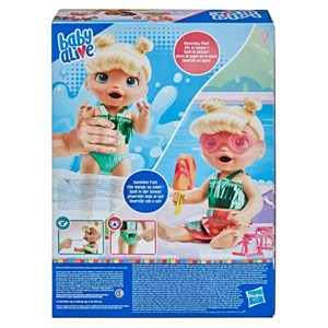 عروسک دختر بچه بیبی الایو ارتفاع 30 سانتي مدل Baby Alive Sunshine Snacks Doll Hasbro_اسباب بازی