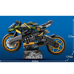 لگو تکنیک موتور سیکلت 1720 قطعه مدل SEMBO BLOCK 713800_اسباب بازی