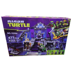لگو نبرد شریدر و لاکپشت های نینجا 477 قطعه مدل Ninja Turtle 10264_اسباب بازی