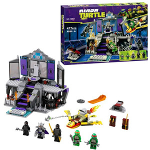 لگو نبرد شریدر و لاکپشت های نینجا 477 قطعه مدل Ninja Turtle 10264_اسباب بازی