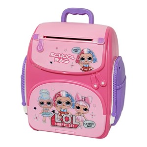 قلک مدل كوله پشتي رمزدار طرح ال او ال سوپرایز Intelligent School Bag Toy ATM LOL_اسباب بازی