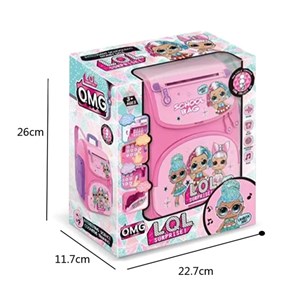قلک مدل كوله پشتي رمزدار طرح ال او ال سوپرایز Intelligent School Bag Toy ATM LOL_اسباب بازی