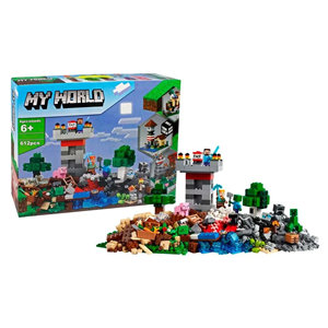 لگو ماینکرافت 612 قطعه مدل 1043 Minecraft_اسباب بازی