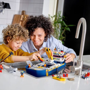 لگو سیتی کشتی اکتشاف در اقیانوس 745 قطعه مدل Ocean Exploration Ship 66113_اسباب بازی