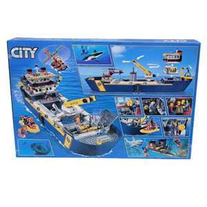 لگو سیتی کشتی اکتشاف در اقیانوس 745 قطعه مدل Ocean Exploration Ship 66113_اسباب بازی