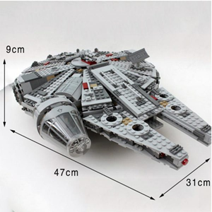 لگو سفینه فالکون جنگ ستارگان 1381 قطعه مدل Star Wars 66008_اسباب بازی