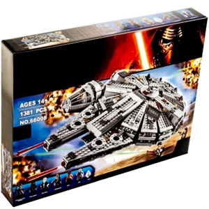 لگو سفینه فالکون جنگ ستارگان 1381 قطعه مدل Star Wars 66008_اسباب بازی