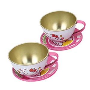 اسباب بازی ست چای خوری فلزی 4 نفره طرح هلو کیتی_اسباب بازی