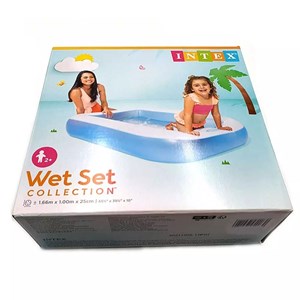 استخر بادی کودک مستطیل 166 سانتیمتری اینتکس مدل 57403 intex_اسباب بازی
