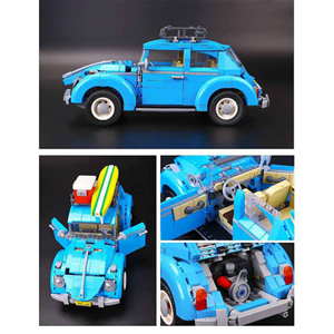 لگو تکنیک ماشین فولکس بیتل 1193 قطعه مدل BEETLE 71003_اسباب بازی