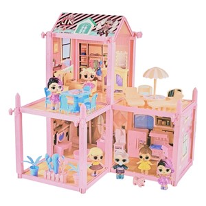 خانه عروسکی ال او ال سورپرایزی 110 قطعه مدل LOL surprise house BB007_اسباب بازی