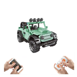 لگو تکنیک ماشین کنترلی جیپ سبز 714 قطعه مدل DECOOL 3901_اسباب بازی