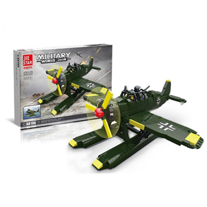 لگو هواپیمای نظامی 588 قطعه مدل JIE STAR MILITARY WORLD 23045_اسباب بازی