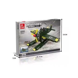 لگو هواپیمای نظامی 588 قطعه مدل JIE STAR MILITARY WORLD 23045_اسباب بازی