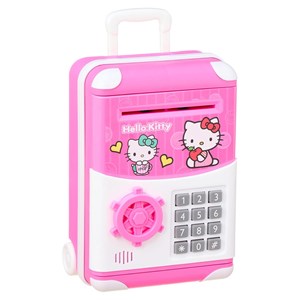 گاوصندوق رمز دار باتری خور طرح هلو کیتی_اسباب بازی