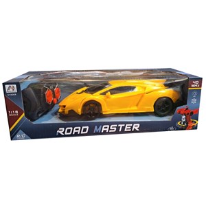 ماشین کنترلی لامبورگینی تبدیل شونده به ربات مدل ترانسفورمر زرد Remote Control Transformer Road Master_اسباب بازی