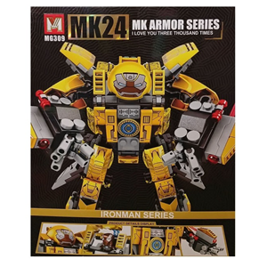 لگو مارول ربات آیرون من 321 قطعه مدل MG309 MK24_اسباب بازی