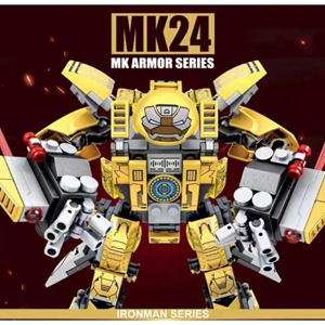 لگو مارول ربات آیرون من 321 قطعه مدل MG309 MK24_اسباب بازی