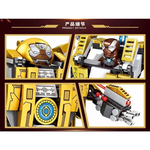 لگو مارول ربات آیرون من 321 قطعه مدل MG309 MK24_اسباب بازی